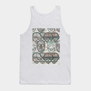 African Masks V5 Tank Top